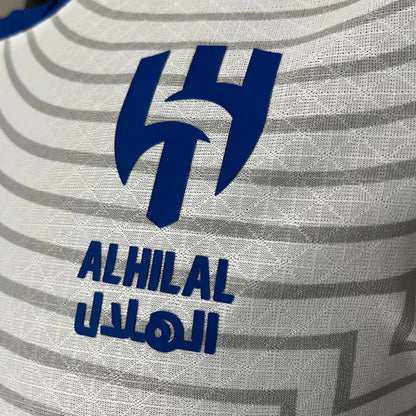 Camisa Al-Hilal Away 2024/25 - Jogador Puma Masculina - Branca
