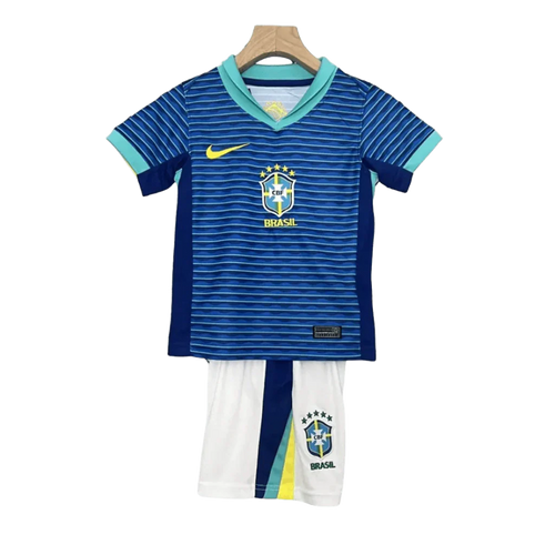 Conjunto Infantil Seleção Brasileira II 2024/25 - Azul