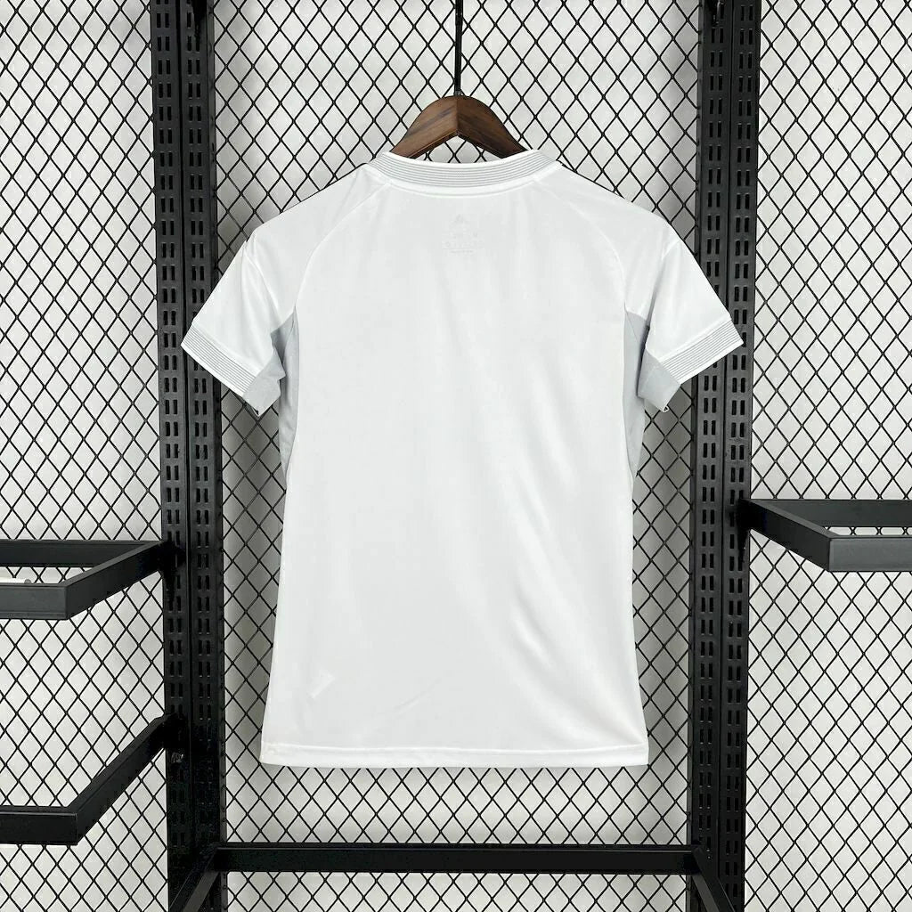 Camisa Real Madrid Home 25/26 - Torcedor Adidas Feminina - Branco-