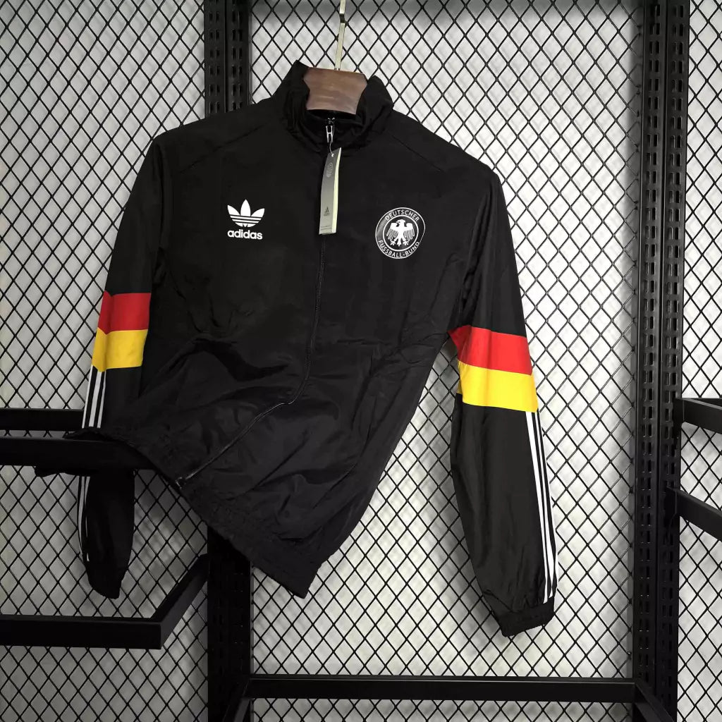 Corta Vento Alemanha 24/25 Adidas Masculino - Preto
