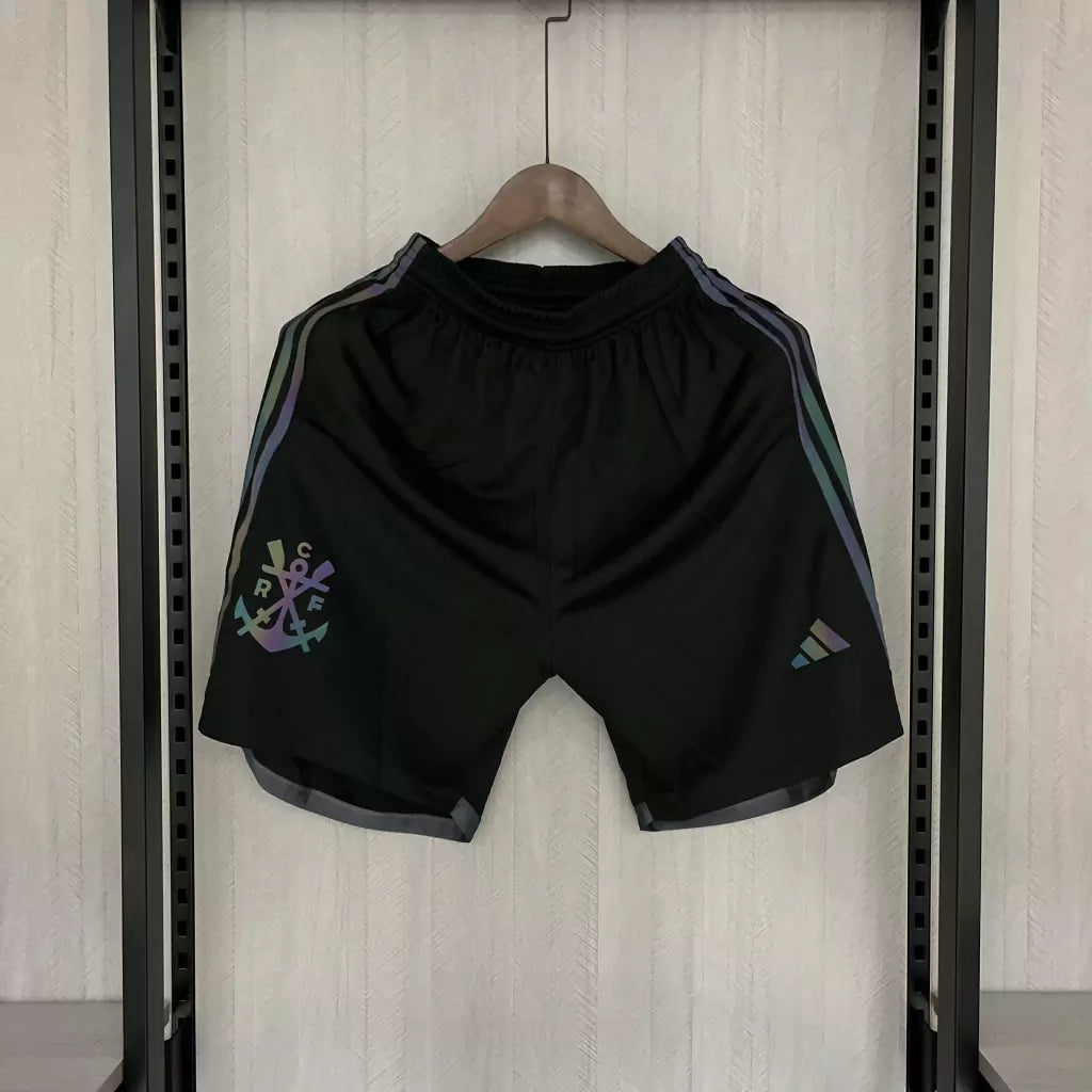 Short Flamengo Third 23/24 - Adidas Masculino - Preto