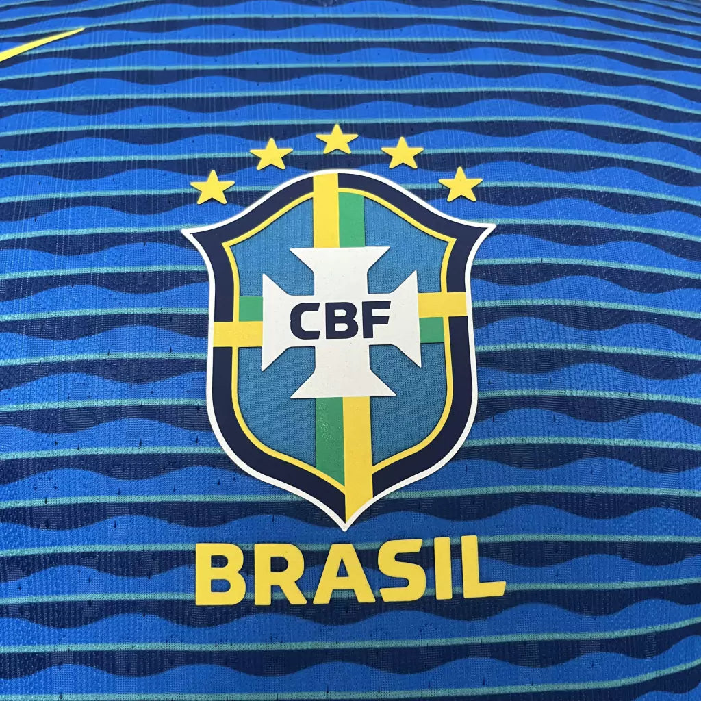 Camisa Brasil Away 24/25 - Jogador Nike Masculino - Azul