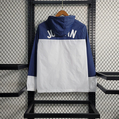 Corta Vento Jordan Masculino - Azul e Branco