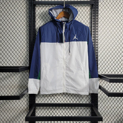 Corta Vento Jordan Masculino - Azul e Branco