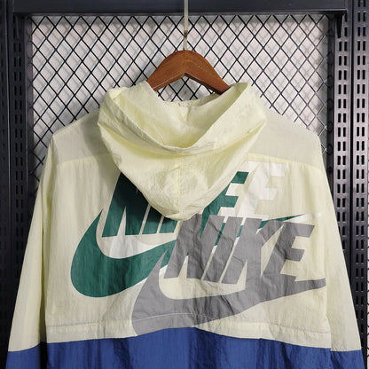 Corta Vento Nike Masculino - Azul e Bege