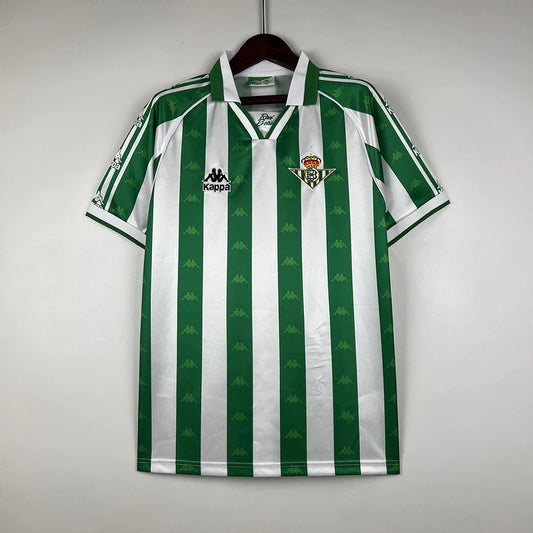 Camisa Real Betis Retrô 95/96 Home Kappa Masculina - Verde