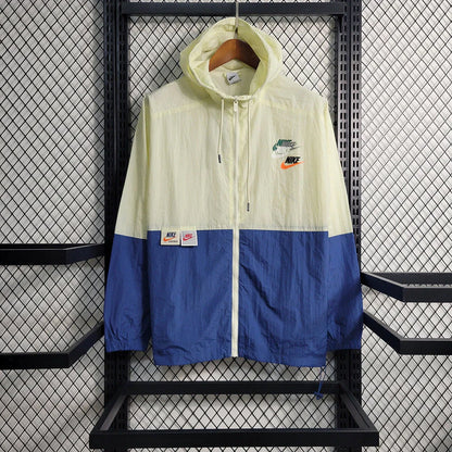 Corta Vento Nike Masculino - Azul e Bege