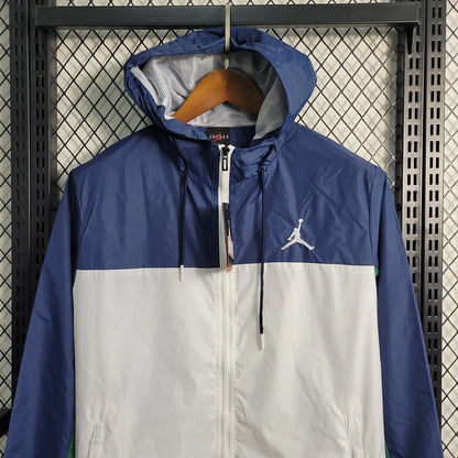 Corta Vento Jordan Masculino - Azul e Branco