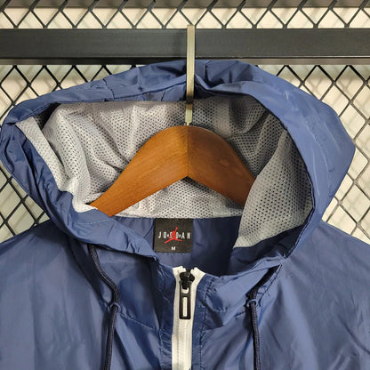 Corta Vento Jordan Masculino - Azul e Branco