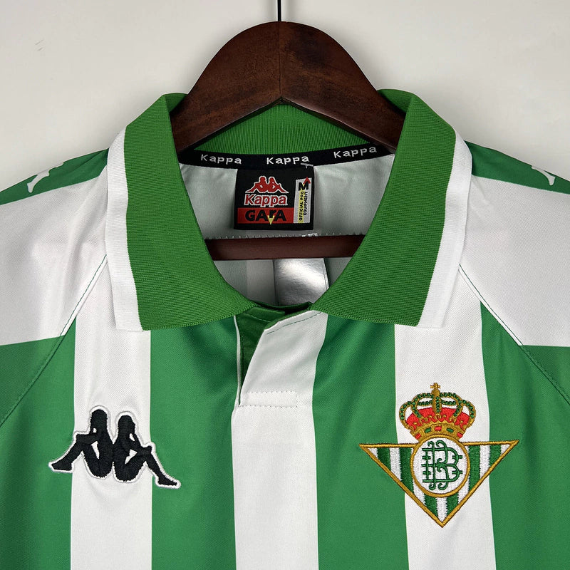 Camisa Real Betis Retrô 2000/01 Home Kappa Masculina - Verde