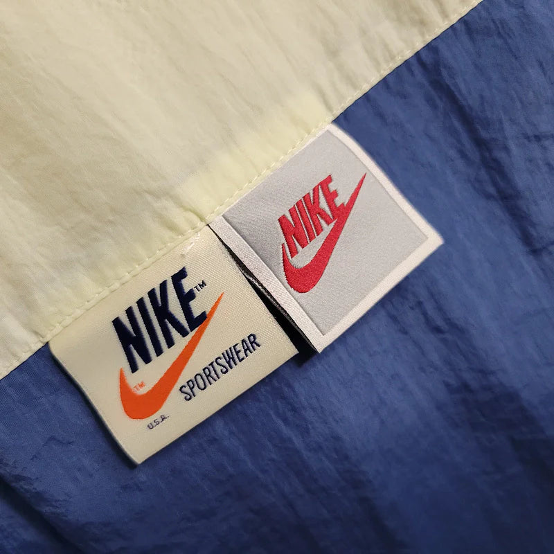 Corta Vento Nike Masculino - Azul e Bege
