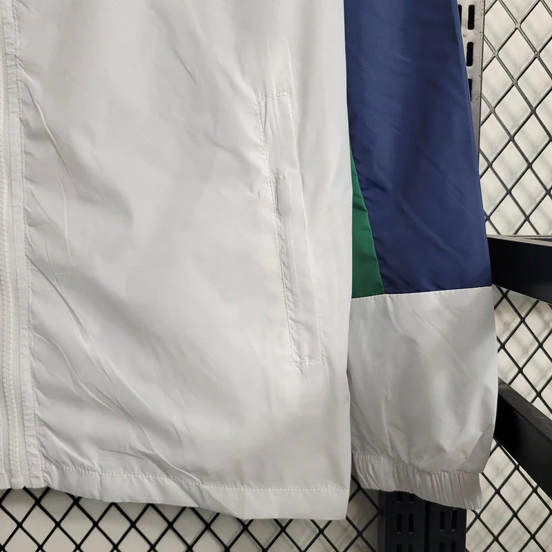 Corta Vento Jordan Masculino - Azul e Branco