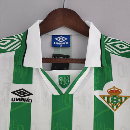 Camisa Real Betis Retrô 94/95 Home Kappa Masculina - Verde