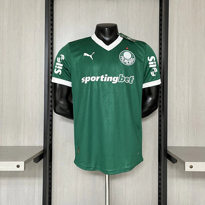 Camisa Palmeiras Home 25/26 Versão Jogador Puma Masculino - Verde