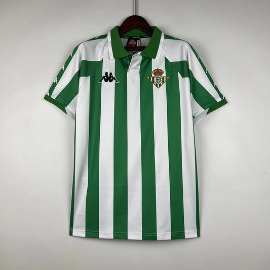 Camisa Real Betis Retrô 2000/01 Home Kappa Masculina - Verde
