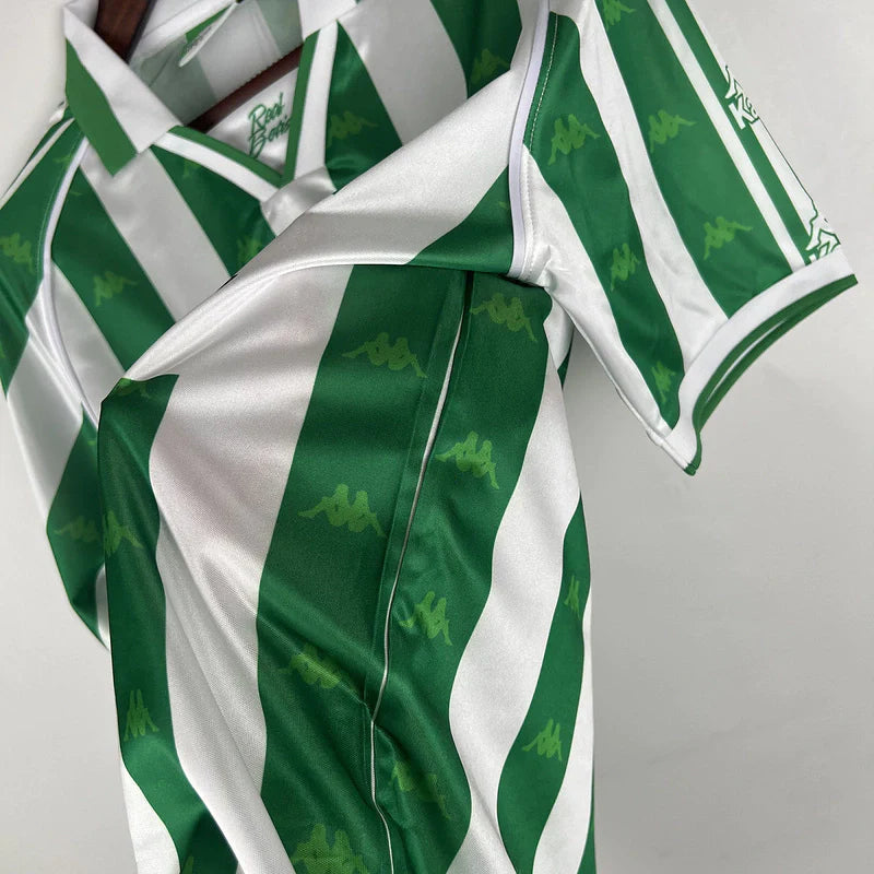 Camisa Real Betis Retrô 95/96 Home Kappa Masculina - Verde