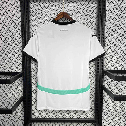 Camisa Áustria Away Eurocopa 24/25 - Torcedor Puma Masculino - Branco