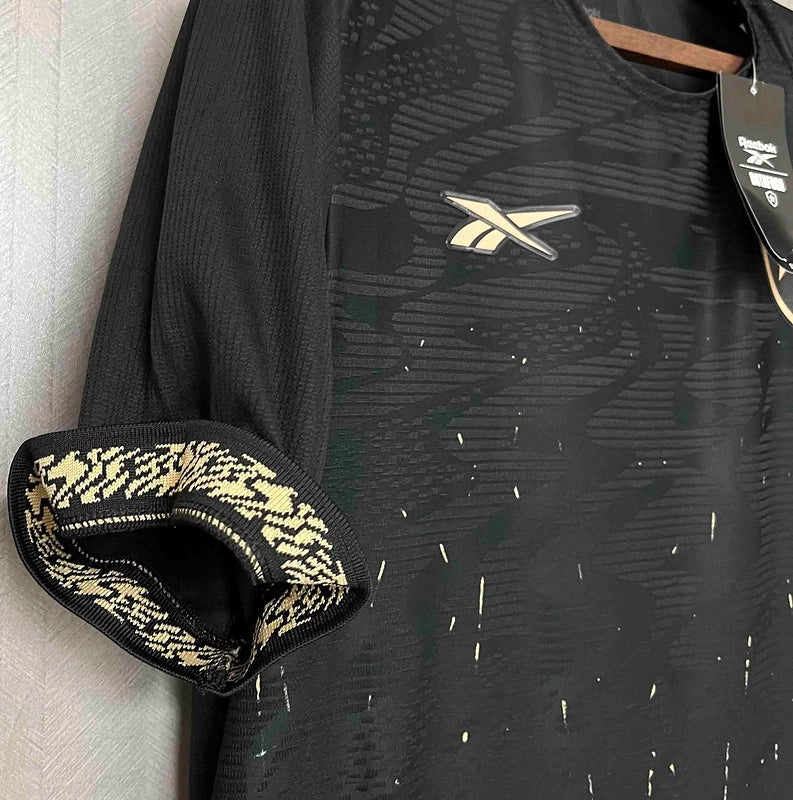 Camisa Botafogo Away 2024/25 - Torcedor Reebok Masculino - Preto e Dourado