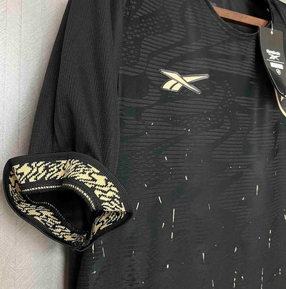 Camisa Botafogo Away 2024/25 - Torcedor Reebok Masculino - Preto e Dourado