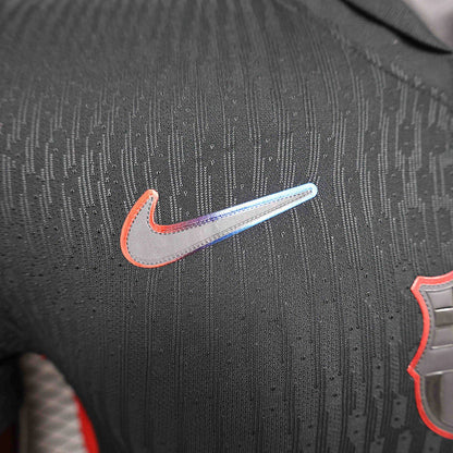 Camisa Barcelona Away 24/25 Versão Jogador Nike Masculino - Preto