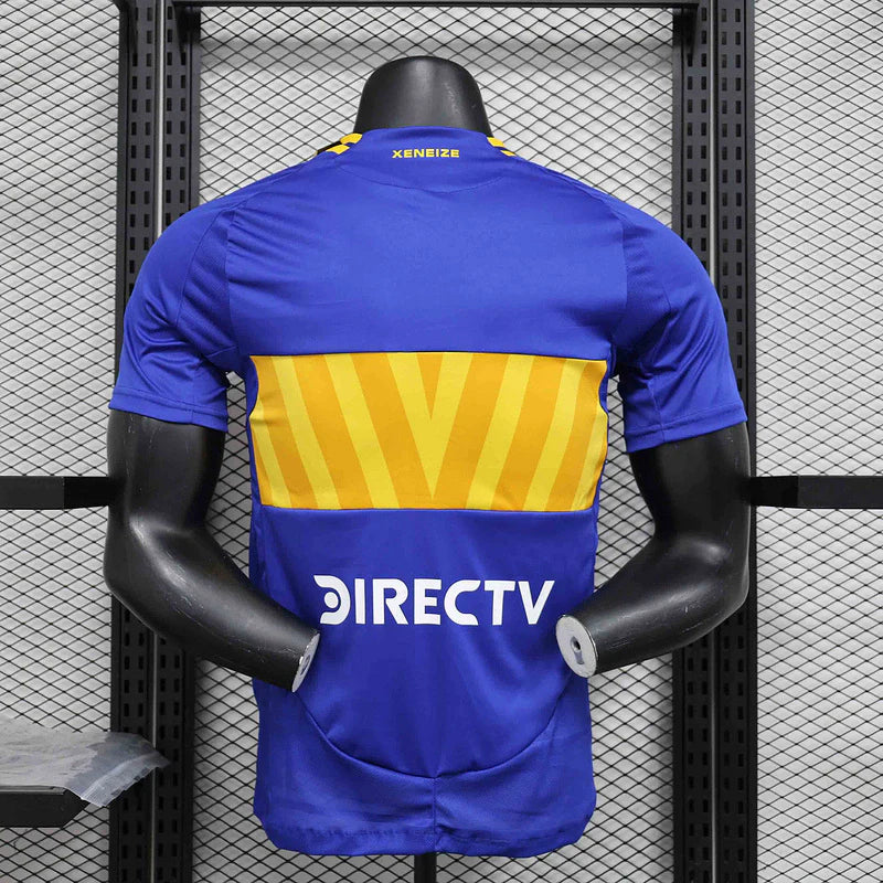 Camisa Boca Juniors Home 24/25 Versão Jogador Adidas Masculino - Azul e Amarelo