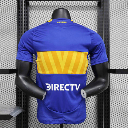 Camisa Boca Juniors Home 24/25 Versão Jogador Adidas Masculino - Azul e Amarelo
