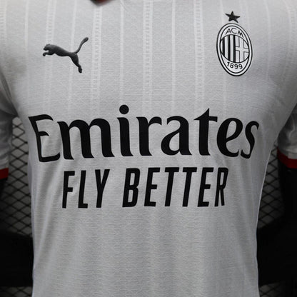 Camisa AC Milan Away 24/25 Versão Jogador Puma Masculino - Branco