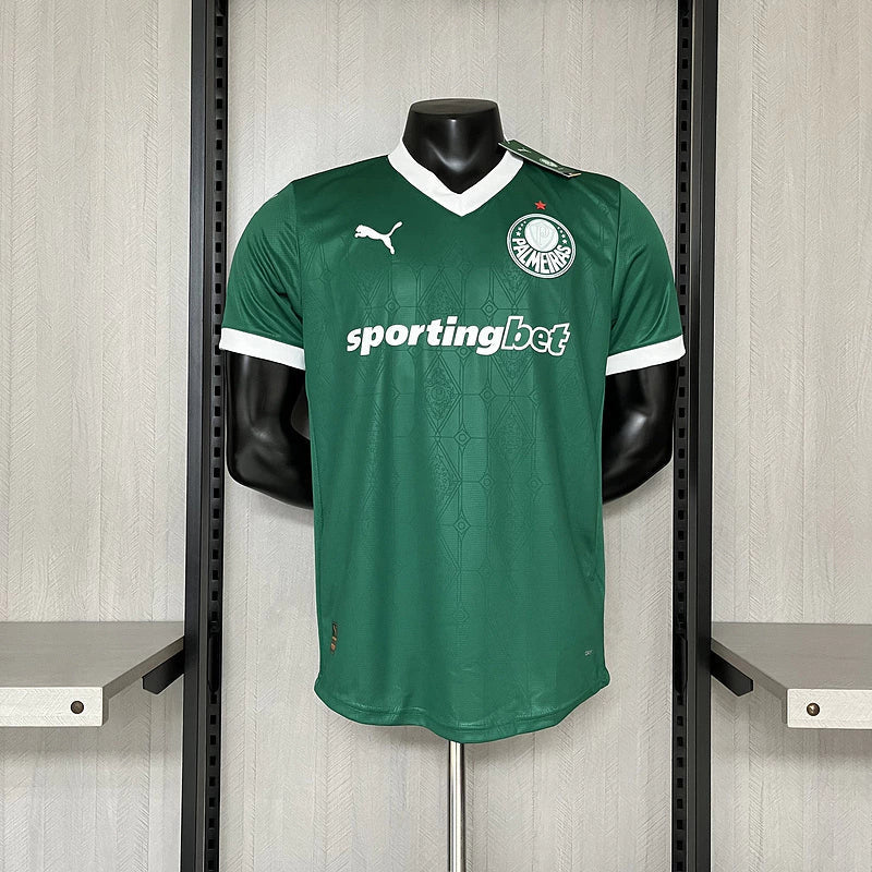 Camisa Palmeiras Home 2025/26 - Versão Jogador Puma Masculino - Verde