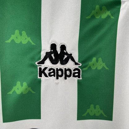 Camisa Real Betis Retrô 95/96 Home Kappa Masculina - Verde