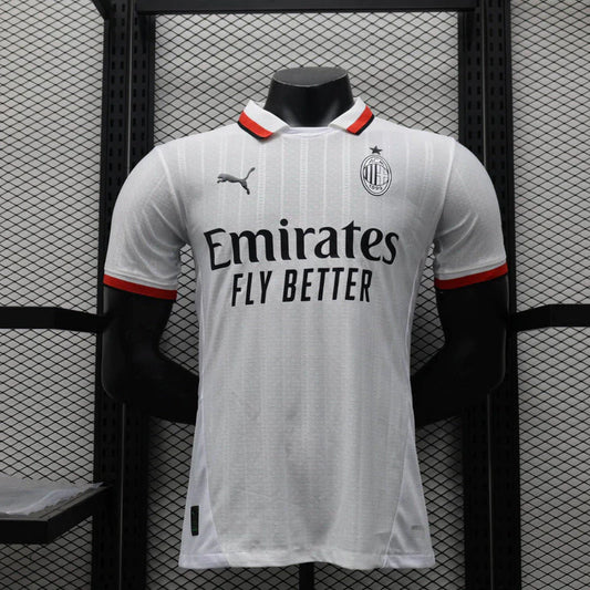 Camisa AC Milan Away 24/25 Versão Jogador Puma Masculino - Branco