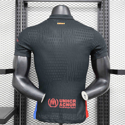 Camisa Barcelona Away 24/25 Versão Jogador Nike Masculino - Preto