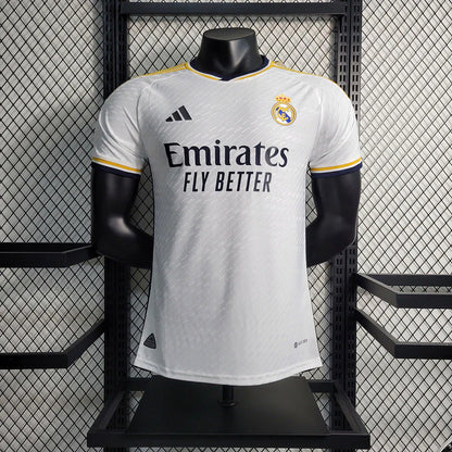 Camisa Real Madrid Home 23/24 - Versão Jogador Adidas Masculino - Branco