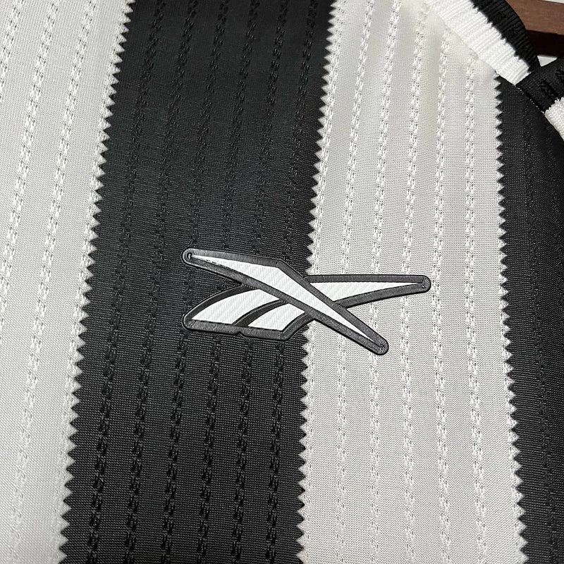 Conjunto Infantil Botafogo Home 24/25 Reebok - Preto e Branco