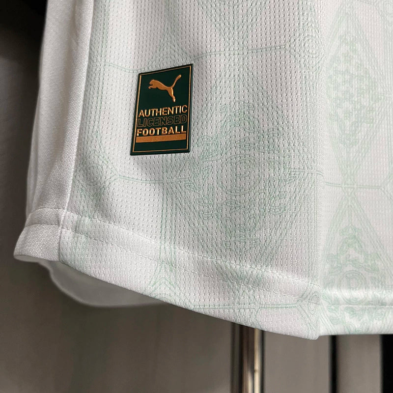 Camisa Palmeiras Away 2025/26 - Versão Jogador Puma Masculino - Branco