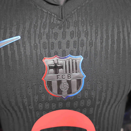 Camisa Barcelona Away 24/25 Versão Jogador Nike Masculino - Preto