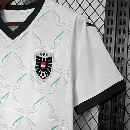 Camisa Áustria Away Eurocopa 24/25 - Torcedor Puma Masculino - Branco