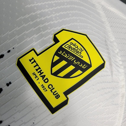 Camisa Al-Ittihad Away 23/24 - Versão Jogador Nike Masculino - Branco