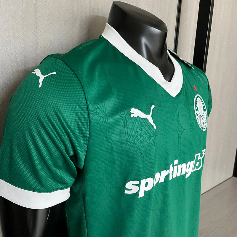 Camisa Palmeiras Home 2025/26 - Versão Jogador Puma Masculino - Verde