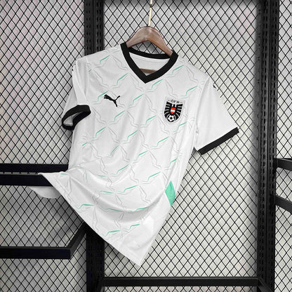 Camisa Áustria Away Eurocopa 24/25 - Torcedor Puma Masculino - Branco