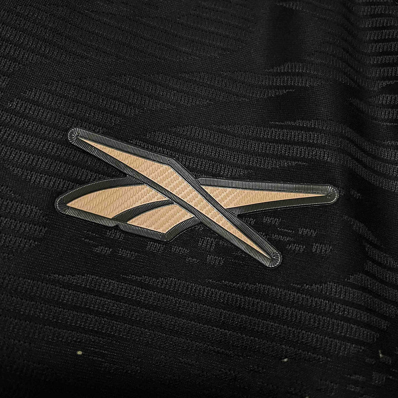 Camisa Botafogo Away 2024/25 - Torcedor Reebok Masculino - Preto e Dourado