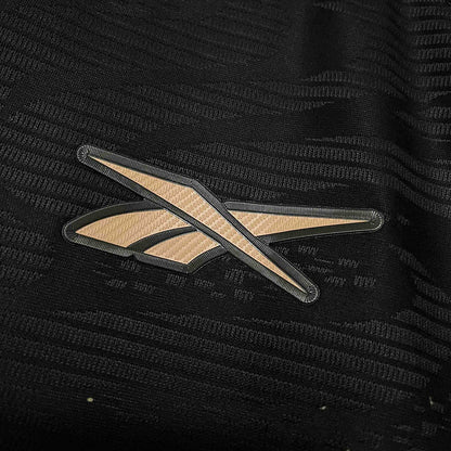 Camisa Botafogo Away 2024/25 - Torcedor Reebok Masculino - Preto e Dourado