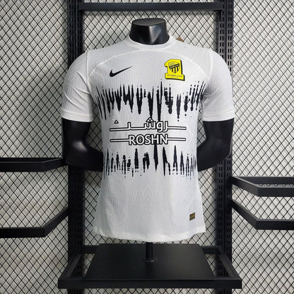 Camisa Al-Ittihad Away 23/24 - Versão Jogador Nike Masculino - Branco