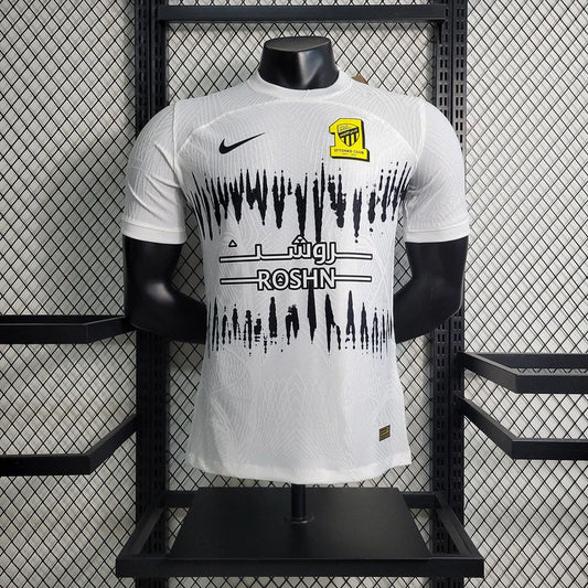 Camisa Al-Ittihad Away 23/24 - Versão Jogador Nike Masculino - Branco