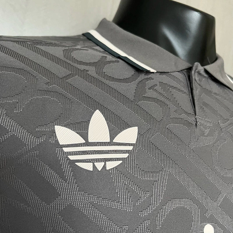Camisa Real Madrid Third 24/25 - Versão Jogador Adidas Masculino - Cinza