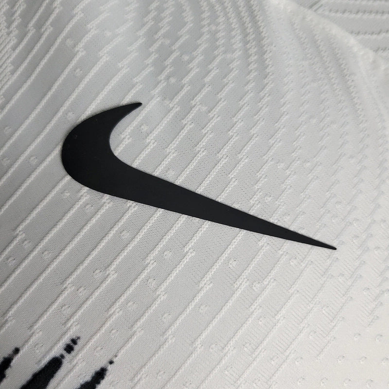 Camisa Al-Ittihad Away 23/24 - Versão Jogador Nike Masculino - Branco