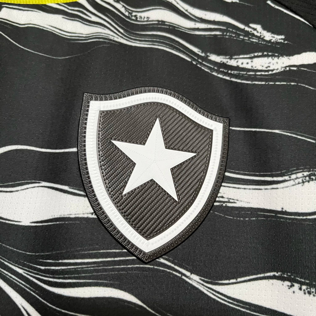 Camisa Botafogo IIII 2024/25 - Feminina Reebok - Preto