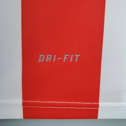 Camisa Atlético de Madrid 14/15 Retrô - Vermelho e Branco