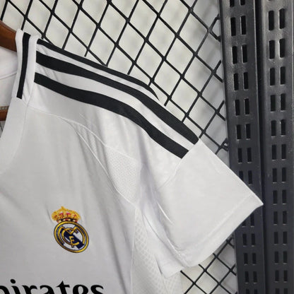 Camisa Real Madrid Home 24/25 - Torcedor Adidas Feminina - Branco