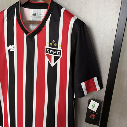 Camisa São Paulo Away II 2024/25 Torcedor New Balance Masculino - Vermelho