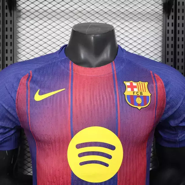 Camisa Barcelona Home 25/26 Versão Jogador Nike Masculino